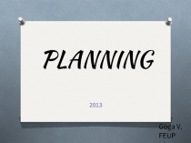 PLANNING