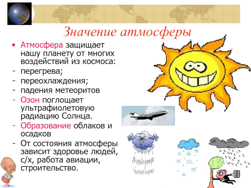 География 6 класс темы. Значение атмосферы 6 класс география. Значение атмосферы. Урок географии атмосфера. Роль атмосферы в жизни человека.