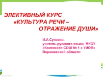 Лексические нормы современного русского языка и их нарушение