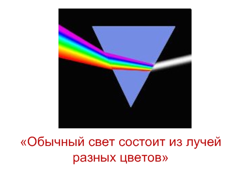 Свойства световых лучей. Дисперсия света. Обычный свет. Дисперсия света эмблема. Белый цвет это смесь лучей разного цвета.