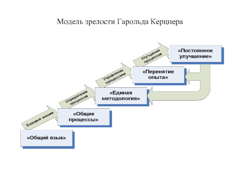 Модели зрелости организационного управления проектами