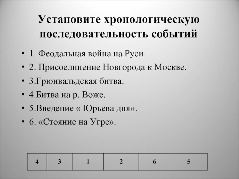 Изображение событий в художественном произведении в их хронологической последовательности