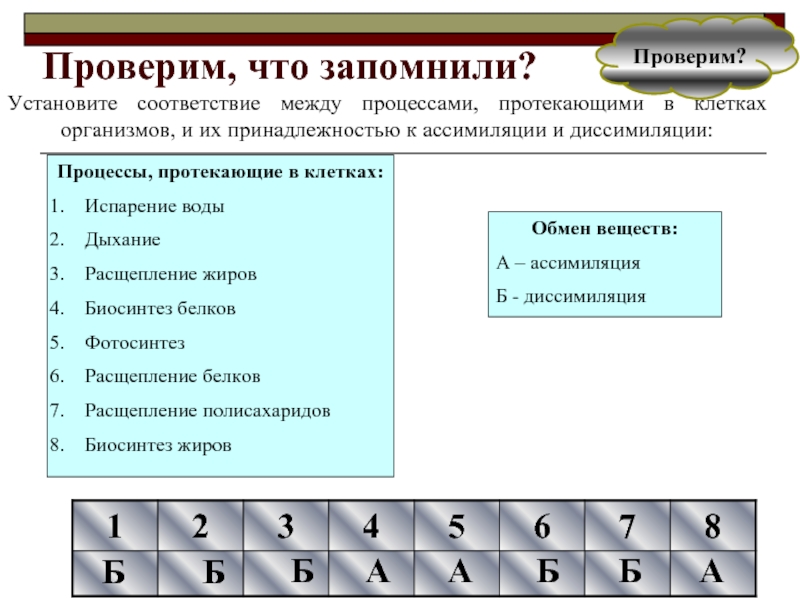 Установите соответствие между признаками животных и классами