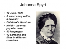 Johanna Spyri