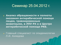 Антирабическая помощь 