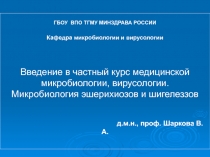 Кишечные инфекции 