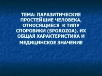 Малярия и токсоплазмоз 
