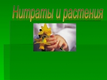 Нитраты и растения