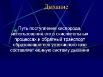 Дыхание-1