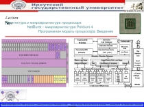Архитектура процессора 