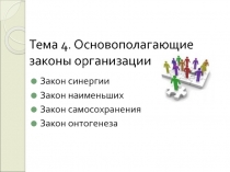Основополагающие законы организации
