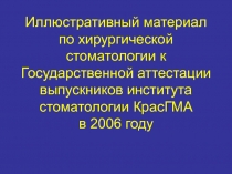 ИГА-2006 (Хирургическая стоматология)