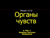 Органы чувств