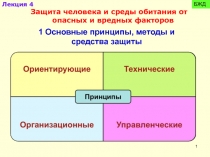 Защита человека от опасных и вредных факторов
