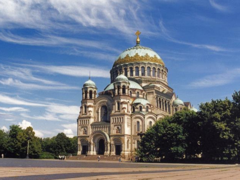 St Nicholas Naval Cathedral in Kronstadt