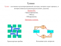 Лекция ОС - Тупики