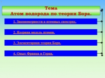 АТОМ РЕЗЕРФОРДА -БОРА