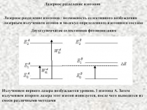 Лазерное разделение изотопов 