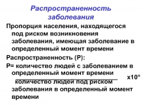 Распространённость