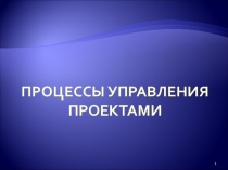 Процесc управления проектами