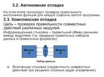 Автономная отладка 