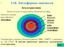  Литосферные опасности