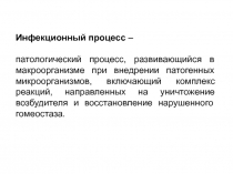 Инфекционный процесс