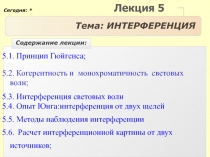 Интерференция