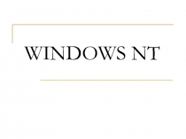 WINDOWS NT