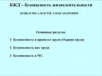 БЖД