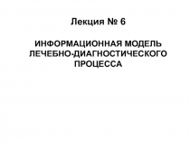 Информационная модель ЛДП
