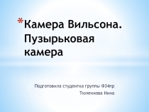 Камера Вильсона