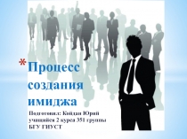 Процесс создания имиджа