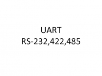 UART RS-232,422,485