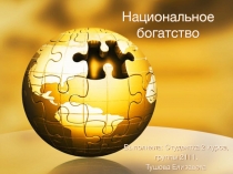 Национальное богатство 
