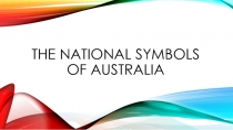 The NATIONAL Symbols of Australia