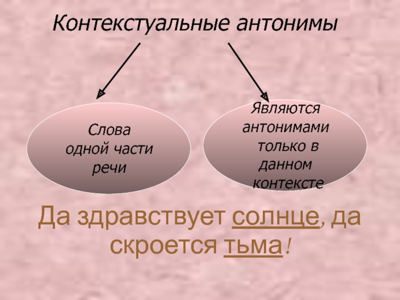 Да здравствует солнце да скроется тьма схема предложения