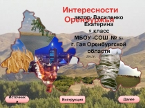 Интересности Оренбуржья