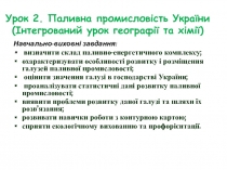 Паливна промисловість України