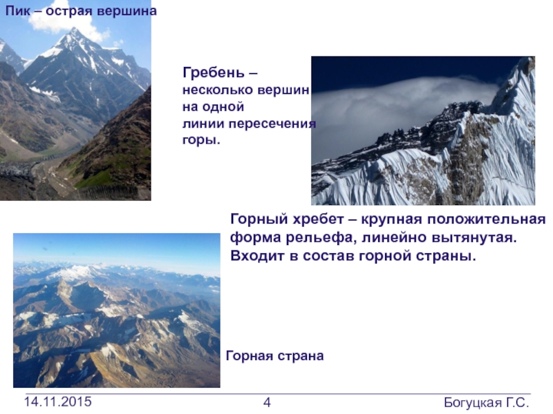 Рельеф испании презентация