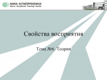 Свойства восприятия