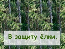 В защиту ёлки