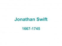 Jonathan Swift