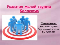 Развитие малой группы. Коллектив