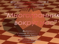 Многогранники вокруг нас (11 класс)