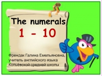 The numerals