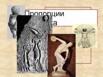 Пропорции человека