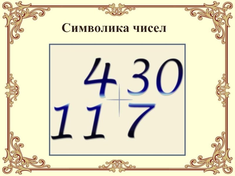 Символика чисел