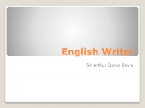 English Writer