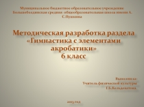 Гимнастика с элементами акробатики